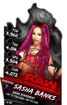 SuperCard SashaBanks S3 11 Hardened Raw