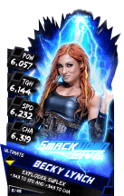 SuperCard BeckyLynch S3 13 Ultimate SmackDown