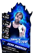 SuperCard DeanAmbrose S3 12 Elite SmackDown