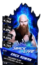 SuperCard ErickRowan S3 12 Elite SmackDown