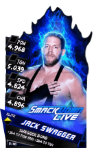 SuperCard JackSwagger S3 12 Elite SmackDown
