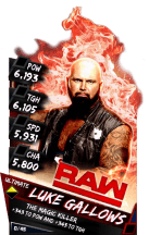 SuperCard LukeGallows S3 13 Ultimate Raw