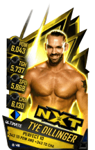 Super card  tye dillinger  s3 13  ultimate  nx t 9680 216