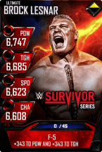 SuperCard BrockLesnar S3 13 Ultimate MITB