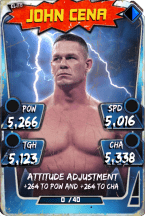 SuperCard JohnCena S3 12 Elite Throwback