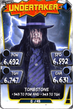 SuperCard Undertaker S3 13 Ultimate Throwback