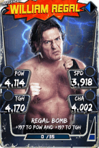 SuperCard WilliamRegal S3 11 Hardened Throwback