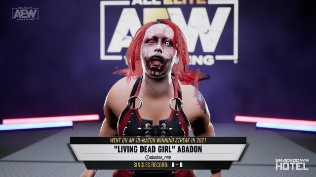 aew fight forever abadon