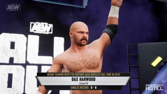 aew fight forever dax harwood