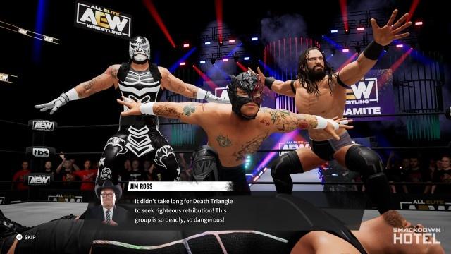 aew fight forever death triangle