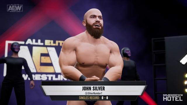aew fight forever john silver