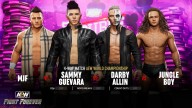aew fight forever mjf sammy darby jungle