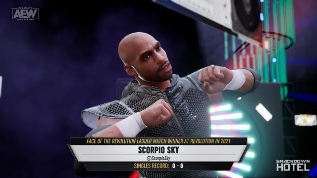 aew fight forever scorpio sky