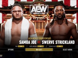 aew fight forever swerve strickland samoa joe