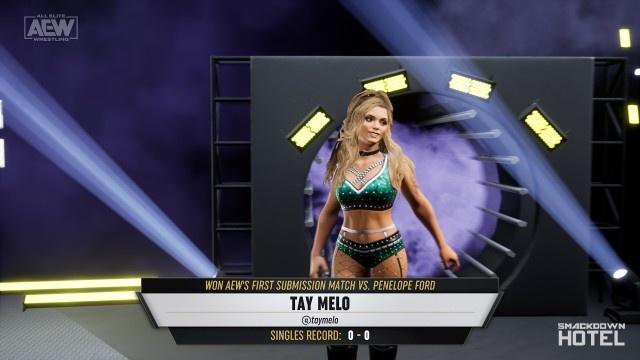 aew fight forever tay melo