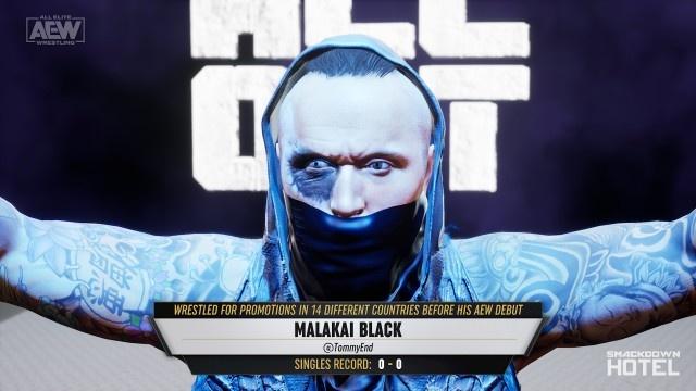 aew fight malakai black