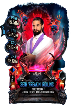 supercard sethrollins ranked s8 arcane