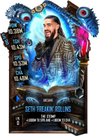 supercard sethrollins s8 arcane
