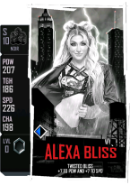 supercard alexabliss s10 noir