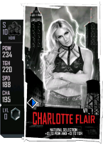 supercard charlotteflair s10 noir