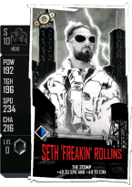 supercard sethrollins s10 noir