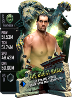 supercard thegreatkhali s9 pantheon