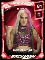 1 premium backlash collectionset 6 dakotakai