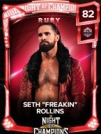 1 premium nightofchampions collectionset sethfreakinrollins