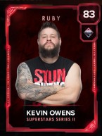 1 premium superstarsseriesii collectionset 11 kevinowens