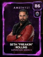 1 premium superstarsseriesii collectionset 14 sethfreakinrollins