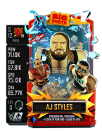 supercard ajstyles s12 prize