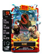 supercard kane s12 prize