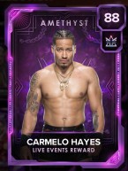 2 rewards liveeventsrewards carmelohayes