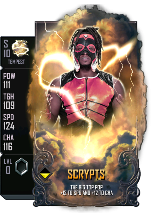 Tempest | WWE SuperCard Cards Catalog | Season 10 & All Seasons Database