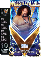 supercard sika s11 valor