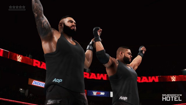 wwe 2k20 akam rezar wwe 2k20 akam rezar