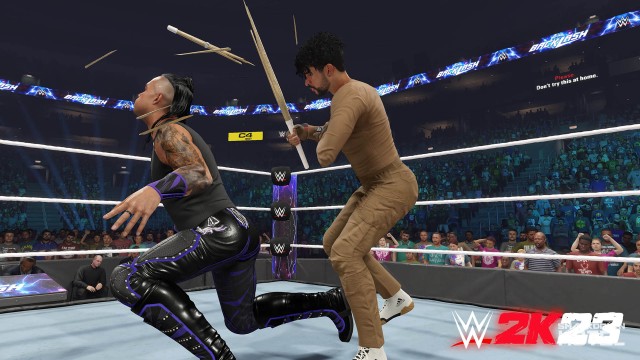 wwe2k23 bad bunny screens kendo 7x1080