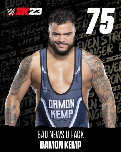 wwe2k23 artworks damonkemp