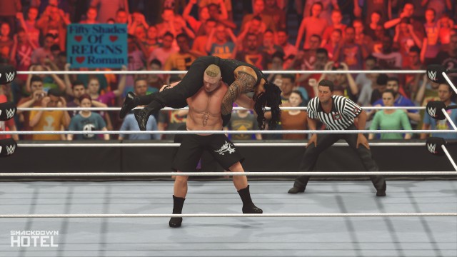 wwe 2k24 brock lesnar roman reigns wwe 2k24 brock lesnar roman reigns