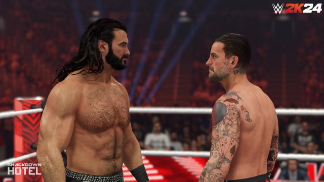 wwek24 cm punk drew mc intyre wwek24 cm punk drew mc intyre