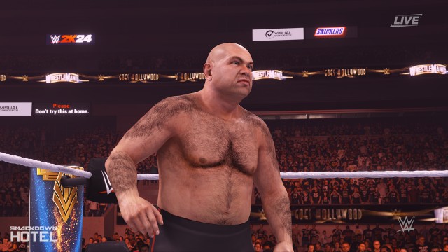 wwe 2k24 george animal steele wwe 2k24 george animal steele