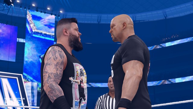 wwe 2k24 steve austin kevin owens wwe 2k24 steve austin kevin owens