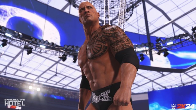 wwe 2k24 the rock wwe 2k24 the rock