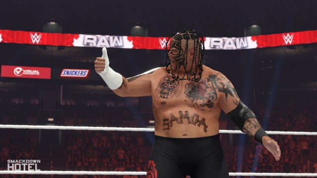 wwe 2k24 umaga wwe 2k24 umaga