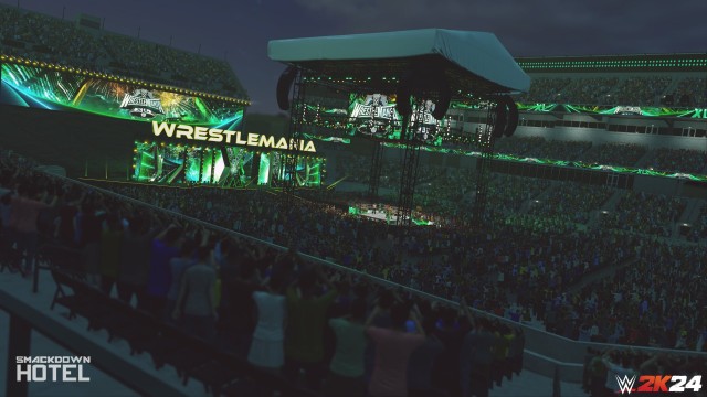 wwe 2k24 wrestlemania 40 xl arena wwe 2k24 wrestlemania 40 xl arena