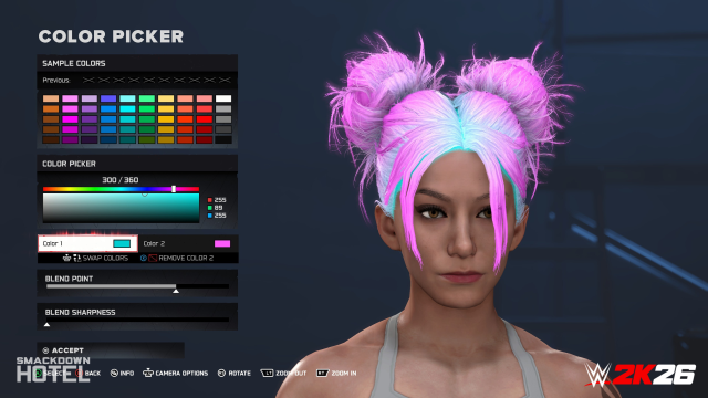 wwek26 creation two tone hair