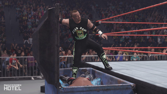 wwe 2k26 match types - dumpster