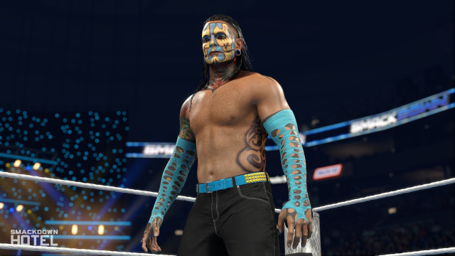 wwe2k26 jeff hardy shirt removed