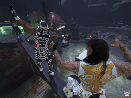 wwe2k26 rey mysterio penta dominik mysterio scrapyard