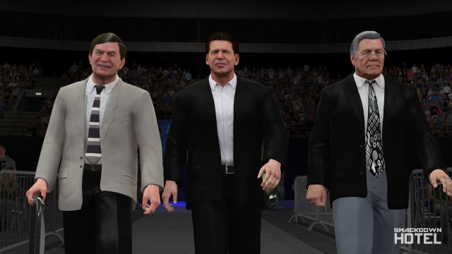 wwe 2k16 gerald brisco pat patterson mcmahon wwe 2k16 gerald brisco pat patterson mcmahon